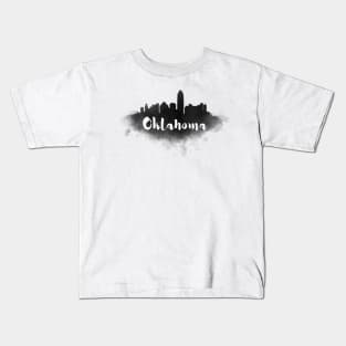 Oklahoma watercolor Kids T-Shirt